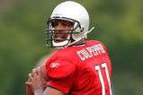 ALLEN PARK, MI - AUGUST 04:  Daunte Culpepper #11 gets ready to throw a pass during training camp at the Detroit Lions Headquarters and Training Facility on August 4, 2009 in Allen Park, Michigan.  (Photo by Gregory Shamus/Getty Images)