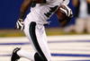 INDIANAPOLIS, IN - AUGUST 20: Wide receiver Jeremy Maclin #18 of the Philadelphia Eagles runs with the football after a pass reception against the Indianapolis Colts at Lucas Oil Stadium on August 20, 2009 in Indianapolis, Indiana. (Photo by Scott Boehm/Getty Images)