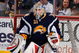 BUFFALO, NY - FEBRUARY 24: Jhonas Enroth #31 of the Buffalo Sabres warms up prior to playing the Anaheim Ducks  on February 24, 2009 at HSBC Arena in Buffalo, New York.  (Photo by Rick Stewart/Getty Images)