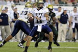 TAMPA, FL - OCTOBER 2: Quarterback Bill Stull #11 of the Pittsburgh Panthers sets to pass against the University of South Florida Bulls at Raymond James Stadium on October 2, 2008 in Tampa, Florida.  (Photo by Al Messerschmidt/Getty Images)