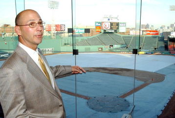 BOSTON, MA - DECEMBER 4:  Terry Francona points to Fenway Park after being named the Red Sox 44th manager in club history at a Fenway Park December 4, 2003 in Boston, Massachusetts. Francona, who had once managed for the Phillies, will replace Grady Little who was not rehired.  (Photo by Jessica Rinaldi/Getty Images)
