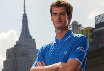 NEW YORK - AUGUST 25:  Andy Murray poses at the unveiling of a stylish new US Open kit by Fred Perry at the Manhattan Plaza Racquet Club on August 25, 2009 in New York City.  (Photo by Larry Busacca/Getty Images for Fred Perry)