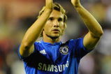 SUNDERLAND, ENGLAND - AUGUST 18:  Andriy Shevchenko of Chelsea applauds the fans at the end of the Barclays Premier League match between Sunderland and Chelsea at the Stadium of Light on August 18, 2009 in Manchester, England. (Photo by Michael Regan/Getty Images)