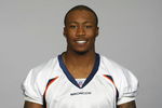 DENVER - 2009:  Brandon Marshall of the Denver Broncos poses for his 2009 NFL headshot at photo day in Denver, Colorado. (Photo by NFL Photos)    