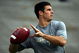 TALLAHASSEE, FL - NOVEMBER 29: Quarterback Christian Ponder #7 of the Florida State Seminoles warms up prior to playing against the Florida Gators at Bobby Bowden Field at Doak Campbell Stadium on November 29, 2008 in Tallahassee, Florida. (Photo by Marc Serota/Getty Images)