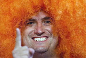 MIAMI - JANUARY 08:  The Florida Gators fan celebrates during the FedEx BCS National Championship Game against the Oklahoma Sooners at Dolphin Stadium on January 8, 2009 in Miami, Florida.  (Photo by Donald Miralle/Getty Images)