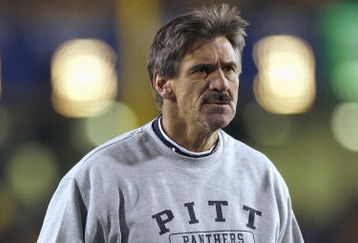 MORGANTOWN, WV - DECEMBER 1: Head coach Dave Wannstedt of the Pittsburgh Panthers watches his team during the game against the West Virginia Mountaineers at Milan Puskar Stadium on December 1, 2007 in Morgantown, West Virginia. (Photo by Kevin C. Cox/Getty Images) 