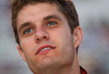 BRISTOL, TN - AUGUST 21: David Ragan, driver of the #6 Discount Tire Ford, stands on the grid prior to the NASCAR Nationwide Series Food City 250 at Bristol Motor Speedway on August 21, 2009 in Bristol, Tennessee.  (Photo by Geoff Burke/Getty Images for NASCAR)