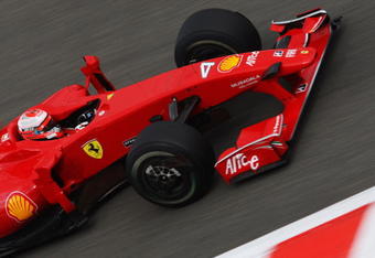 SPA FRANCORCHAMPS, BELGIUM - AUGUST 29:  Kimi Raikkonen of Finland and Ferrari drives during the final practice session prior to qualifying for the Belgian Grand Prix at the Circuit of Spa Francorchamps on August 29, 2009 in Spa Francorchamps, Belgium.  (Photo by Mark Thompson/Getty Images)