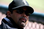 CHICAGO - APRIL 09:  Manager Ozzie Guillen #13 of the Chicago White Sox looks on from the dugout against the Kansas City Roayls at U.S. Cellular Field on April 9, 2009 in Chicago, Illinois.  (Photo by Jonathan Daniel/Getty Images)