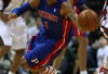MILWAUKEE - FEBRUARY 07: Allen Iverson #1  of the Detroit Pistons turns upcourt after stealing the ball against the Milwaukee Bucks on February 7, 2009 at the Bradley Center in Milwaukee, Wisconsin. NOTE TO USER: User expressly acknowledges and agreees that, by downloading and/or using this Photograph, User is consenting to the terms and conditions of the Getty Images License Agreement. (Photo by Jonathan Daniel/Getty Images)