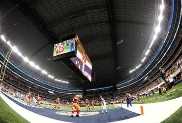 ARLINGTON, TX - AUGUST 29:  Running back Kory Sheets #30 of the San Francisco 49ers celebrates a touchdown against the Dallas Cowboys at Cowboys Stadium on August 29, 2009 in Arlington, Texas.  (Photo by Ronald Martinez/Getty Images)