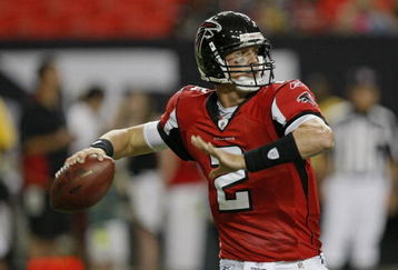 ATLANTA - AUGUST 29:  Quarterback Matt Ryan #2 of the Atlanta Falcons throws a pass during the game against the San Diego Chargers at the Georgia Dome on August 29, 2009 in Atlanta, Georgia.  (Photo by Mike Zarrilli/Getty Images)