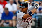 ARLINGTON, TX - JULY 27:  Designated hitter Carlos Guillen #9 of the Detroit Tigers on July 27, 2009 at Rangers Ballpark in Arlington, Texas.  (Photo by Ronald Martinez/Getty Images)