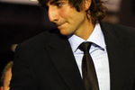 NEW YORK - JUNE 25:  Fifth overall draft pick by the Minnesota Timberwolves,  Ricky Rubio makes his way to the stage during the 2009 NBA Draft at the Wamu Theatre at Madison Square Garden June 25, 2009 in New York City. NOTE TO USER: User expressly acknowledges and agrees that, by downloading and/or using this Photograph, User is consenting to the terms and conditions of the Getty Images License Agreement.  (Photo by Jim McIsaac/Getty Images)