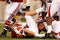 NEW ORLEANS - JANUARY 02:  Quarterback John Parker Wilson #14 of the Alabama Crimson Tide lays on his back after he was sacked in the second quarter while taking on the Utah Utes during the 75th Allstate Sugar Bowl at the Louisiana Superdome on January 2, 2009 in New Orleans, Louisiana.  (Photo by Chris Graythen/Getty Images)