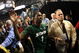 DETROIT - APRIL 04: Kalin Lucas #1 of the Michigan State Spartans celebrates with fans as he walks off the court after their 82-73 win against the Connecticut Huskies during the National Semifinal game of the NCAA Division I Men's Basketball Championship at Ford Field on April 4, 2009 in Detroit, Michigan. (Photo by Gregory Shamus/Getty Images)