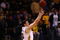 OKLAHOMA CITY - MARCH 14:  Matt Lawrence #33 of the Missouri Tigers takes a shot against the Baylor Bears during the Phillips 66 Big 12 Men's Basketball Championship finals at the Ford Center March 14, 2009 in Oklahoma City, Oklahoma.  (Photo by Ronald Martinez/Getty Images)