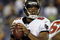 NASHVILLE, TN - AUGUST 15: Josh Freeman #5 of the Tampa Bay Buccaneers looks to pass against the Tennessee Titans during a preseason NFL game at LP Field on August 15, 2009 in Nashville, Tennessee. The Titans beat the Buccaneers 27-20. (Photo by Joe Murphy/Getty Images) 