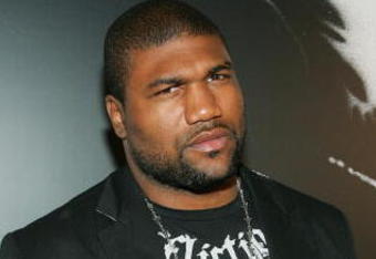 LAS VEGAS - JANUARY 24:  Mixed martial arts fighter Quinton 'Rampage' Jackson arrives at the world premiere of the movie 'Rambo' at the Planet Hollywood Resort & Casino January 24, 2008 in Las Vegas, Nevada. The film opens nationwide in the United States on January 25.  (Photo by Ethan Miller/Getty Images)