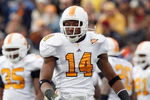 NASHVILLE, TN - NOVEMBER 22:  Eric Berry #14 of the Tennessee Volunteers walks on the field during the game against the Vanderbilt Commodores at Vanderbilt Stadium on November 22, 2008 in Nashville, North Carolina.  (Photo by Kevin C. Cox/Getty Images)