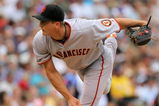 DENVER - JULY 26:  Relief pitcher Bob Howry #46 of the San Francisco Giants delivers against the Colorado Rockies at Coors Field on July 26, 2009 in Denver, Colorado. The Rockies defeated the Giants 4-2..  (Photo by Doug Pensinger/Getty Images)
