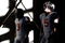 PASADENA, CA - NOVEMBER 08:   (L-R)Lyle Moevao #3 and Sean Canfield #5 of the Oregon State Beavers walk to the field before the game against the UCLA Bruins at the Pasadena Rose Bowl on November 8, 2008 in Pasadena, California.  (Photo by Lisa Blumenfeld/Getty Images)