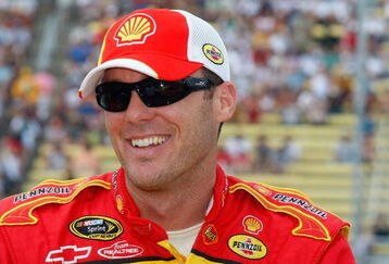 BROOKLYN, MI - AUGUST 16:  Kevin Harvick, driver of the #29 SHELL / PENNZOIL Chevrolet, looks on from the grid during the NASCAR Sprint Cup Series CARFAX 400 at Michigan International Speedway on August 16, 2009 in Brooklyn, Michigan.  (Photo by Jason Smith/Getty Images)