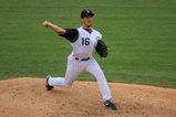 DENVER - JULY 26:  Relief pitcher Huston Street #16 of the Colorado Rockies delivers in the ninth inning against the San Francisco Giants at Coors Field on July 26, 2009 in Denver, Colorado. Street recorded his 25th save of the season as the Rockies defeated the Giants 4-2.  (Photo by Doug Pensinger/Getty Images)