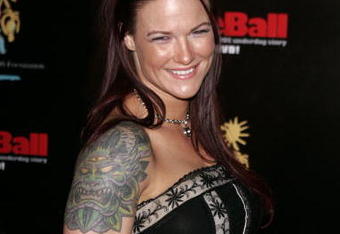HOLLYWOOD - DECEMBER 7:   Professional wrestler Lita, born Amy Dumas, attends Dodgeball: The Celebrity Tournament to benefit the Elizabeth Glaser Pediatric Aids Foundation and celebrate the DVD Release of 'Dodgeball: A True Underdog Story' at the Hollywood Palladium December 7, 2004 in Hollywood, California.  (Photo by Carlo Allegri/Getty Images)