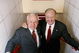 LIVERPOOL, UNITED KINGDOM - FEBRUARY 06:  American businessmen George Gillett (L) and Tom Hicks pose inside the players tunnel after their takeover of Liverpool Football Club on February 6, 2007, in Liverpool, England. Gillett and  Hicks have reached a deal, thought to be worth GBP470m, to buy the football club. (Photo by Peter Byrne - Pool/Getty Images)