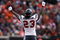 CLEVELAND - NOVEMBER 23:  Dunta Robinson #23 of the Houston Texans celebrates a missed field goal by the Cleveland Browns during the NFL game at Cleveland Browns Stadium on November 23, 2008 in Cleveland, Ohio.  (Photo by Andy Lyons/Getty Images)