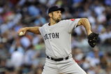 NEW YORK - AUGUST 6:  John Smoltz #29 of the Boston Red Sox throws a pitch in the second inning against the New York Yankees on August 6, 2009 at Yankee Stadium in the Bronx borough of New York City.  (Photo by Paul Bereswill/Getty images)