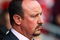 LIVERPOOL, UNITED KINGDOM - MAY 03:  Liverpool Manager Rafael Benitez  looks on prior to the Barclays Premier League match between Liverpool and Newcastle United at Anfield on May 3, 2009 in Liverpool, England. (Photo by Clive Brunskill/Getty Images)
