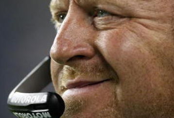 SEATTLE - SEPTEMBER 03:  Head coach Tom Cable of the Oakland Raiders looks on from the sidelines against the Seattle Seahawks on September 3, 2009 at Qwest Field in Seattle, Washington. The Seahawks defeated the Raiders 31-21. (Photo by Otto Greule Jr/Getty Images)