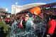 CINCINNATI, OH - NOVEMBER 29: Head coach Brian Kelly of the Cincinnati Bearcats gets doused with Gatorade at the end of the game against the Syracuse Orange at Nippert Stadium on November 29, 2008 in Cincinnati, Ohio. The Bearcats defeated the Orange 30-10 to claim the Big East title and a spot in the Orange Bowl. (Photo by Joe Robbins/Getty Images)