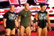 LAS VEGAS - AUGUST 24:  (L-R) Wrestlers Ted DiBiase, Randy Orton and Cody Rhodes appear during the WWE Monday Night Raw show at the Thomas & Mack Center August 24, 2009 in Las Vegas, Nevada.  (Photo by Ethan Miller/Getty Images)