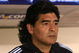 BUENOS AIRES, BUENOS AIRES - MARCH 28: Argentine manager Diego Maradona looks on during the 2010 FIFA World Cup South African qualifier match between Argentina and Venezuela at River Plate Stadium on March 28, 2009 in Buenos Aires, Argentina. (Photo by Photogamma/Getty Images)
