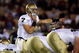 LOS ANGELES, CA - NOVEMBER 29:  Jimmy Clausen #7 of the Notre Dame Fighting Irish calls a play against the USC Trojans during the game at the Coliseum on November 29, 2008 in Los Angeles, California.  (Photo by Harry How/Getty Images)