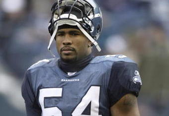 SEATTLE - DECEMBER 11:  D.D. Lewis #54 of the Seattle Seahawks stands on the field during the game with the San Francisco 49ers on December 11, 2005 at Qwest Field in Seattle, Washington. The Seahawks won 41-3. (Photo by Otto Greule Jr/Getty Images) 