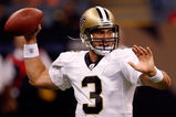 NEW ORLEANS - SEPTEMBER 03:  Joey Harrington #3 of the New Orleans Saints looks to throw a pass against the Miami Dolphins at the Louisiana Superdome on September 3, 2009 in New Orleans, Louisiana.  (Photo by Chris Graythen/Getty Images)