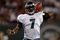 EAST RUTHERFORD, NJ - SEPTEMBER 3: Michael Vick #7 of the Philadelphia Eagles throws a pass during the game against the New York Jets on September 3, 2009 at Giants Stadium in East Rutherford, New Jersey. (Photo by Jared Wickerham/Getty Images)