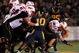 BERKELEY, CA - SEPTEMBER 05:  The California Golden Bears force Chris Turner #10 of the Maryland Terrapins to fumble the ball during the first half of their game at California Memorial Stadium on September 5, 2009 in Berkeley, California.  (Photo by Ezra Shaw/Getty Images)