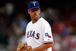 ARLINGTON, TX - JULY 20:  Pitcher Kevin Millwood #33 of the Texas Rangers on July 20, 2009 at Rangers Ballpark in Arlington, Texas.  (Photo by Ronald Martinez/Getty Images)