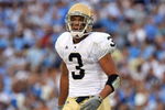 CHAPEL HILL, NC - OCTOBER 11:  Michael Floyd  #3 of the Notre Dame Fighting Irish onfield against the North Carolina Tar Heels at Kenan Stadium October 11, 2008 in Chapel Hill, North Carolina.  (Photo by Scott Halleran/Getty Images)