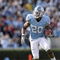 CHAPEL HILL, NC - NOVEMBER 22: Shaun Draughn #20 of the North Carolina Tar Heels carries the ball during the game the North Carolina State Wolfpack at Kenan Stadium on November 22, 2008 in Chapel Hill, North Carolina. (Photo by Streeter Lecka/Getty Images)