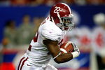 ATLANTA - SEPTEMBER 05:  Running back Mark Ingram #22 of the Alabama Crimson Tide rushes upfield against the Virginia Tech Hokies during the Chick-fil-A Kickoff Game at Georgia Dome on September 5, 2009 in Atlanta, Georgia.  (Photo by Kevin C. Cox/Getty Images)