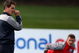 ST ALBANS, ENGLAND - SEPTEMBER 01:  Fabio Capello Manager of England is whatched by David Beckham as he takes England training at London Colney on September 1, 2009 in St Albans, England.  (Photo by Phil Cole/Getty Images)