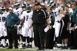 PHILADELPHIA, PA - AUGUST 27:  Head coach Andy Reid of the Philadelphia Eagles watches the action during the preseason game against the Jacksonville Jaguars at Lincoln Financial Field on August 27, 2009 in Philadelphia, Pennsylvania.  (Photo by Jim McIsaac/Getty Images)