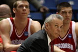 BOISE, ID - MARCH 22:  Head Coach Bo Ryan of the Wisconsin Badgers watches his team play against the Xavier Musketeers during the second round of the NCAA Division I Men's Basketball Tournament at the Taco Bell Arena on March 22, 2009 in Boise, Idaho.  (Photo by Jed Jacobsohn/Getty Images)